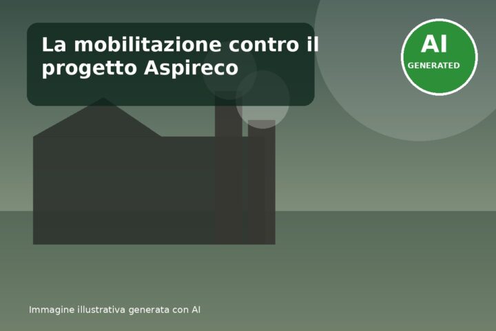 La mobilitazione contro il progetto Aspireco